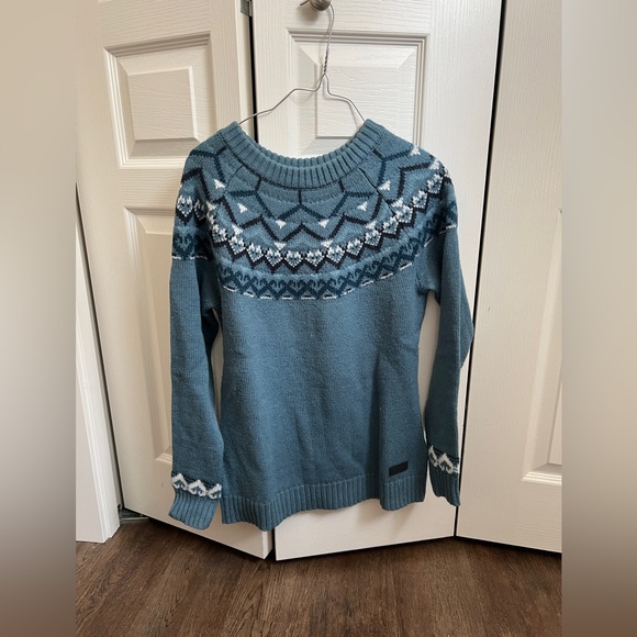 Blue Scandinavian sweater S/M - Picture 1 of 1